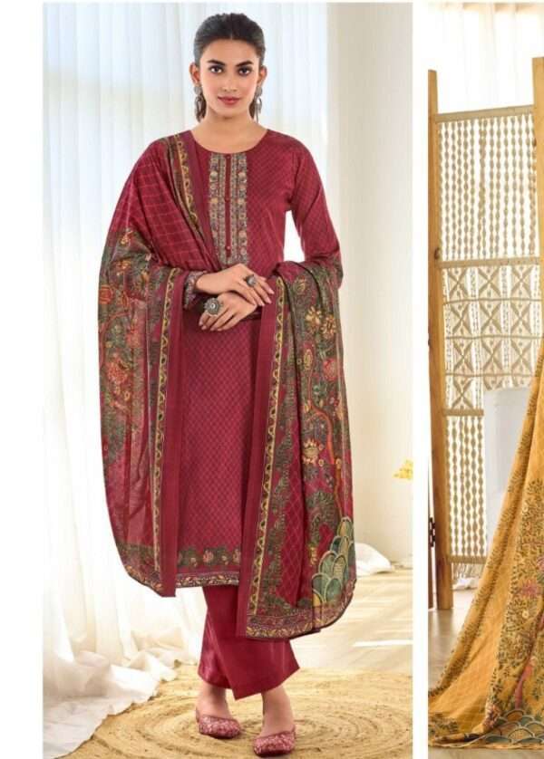 Mughal Pakistani Suit Unstisched