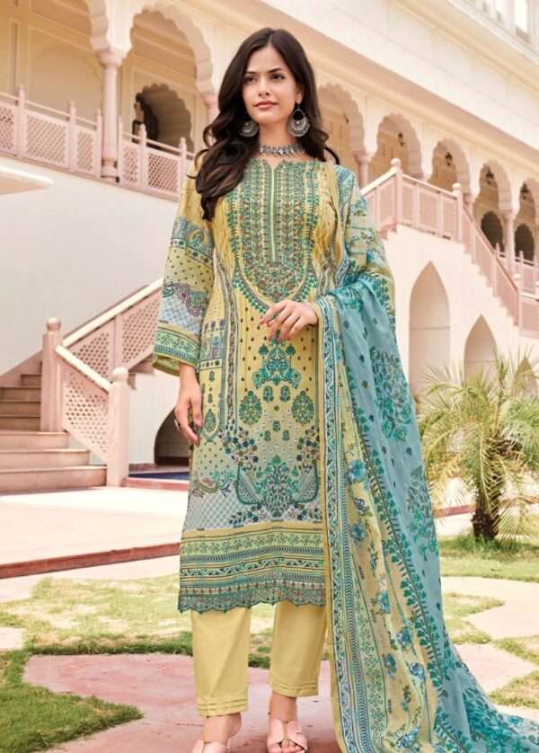 Pakistani Suit With Patch Work