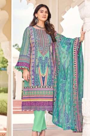 Pakistani Suit With Patch Work