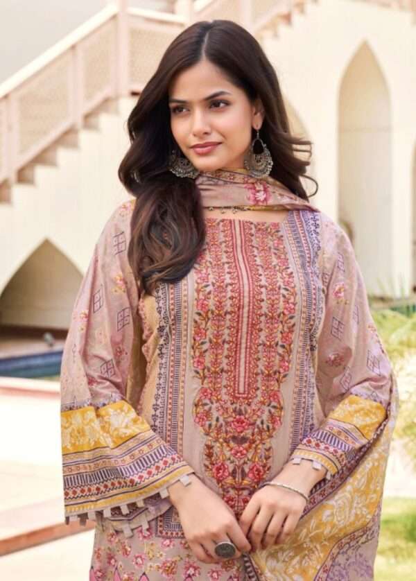 Pakistani Suit With Patch Work - Image 2