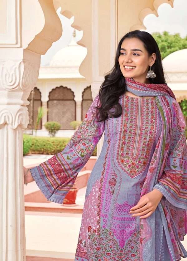 Pakistani Suit With Patch Work - Image 2