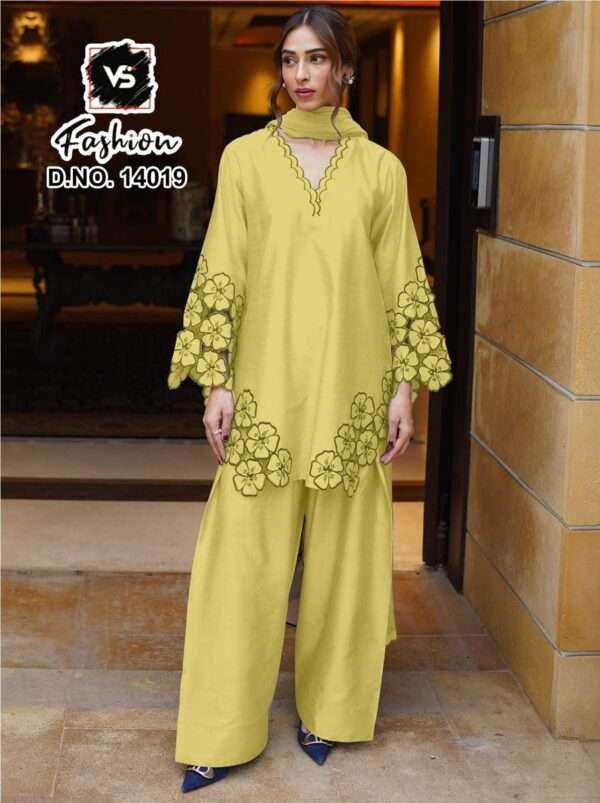 READYMADE LAWN SUITS WITH HEAVY MULTIPLE PATCHES - Image 2