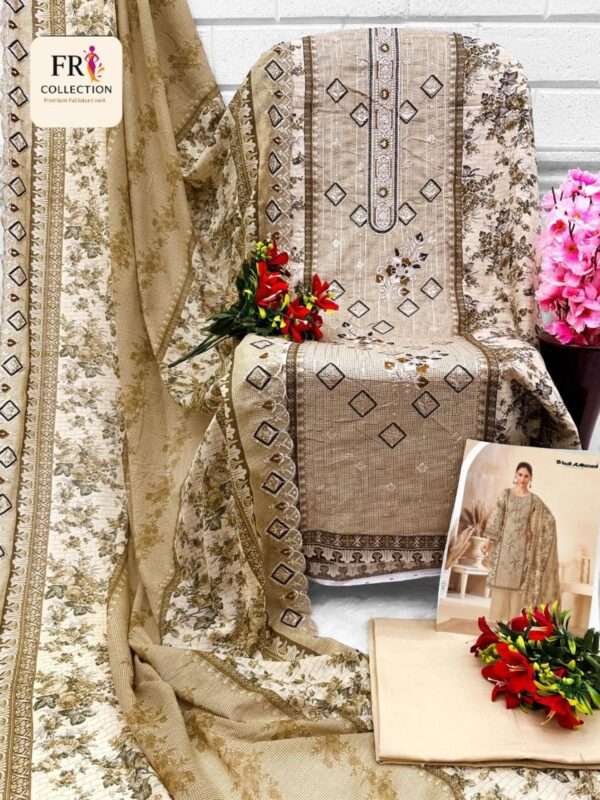 GULLAAHMED LAWN COLLECTION

AL SABA SELF EMBROIDERY WORK WITH DUPATTA WORK - Image 6