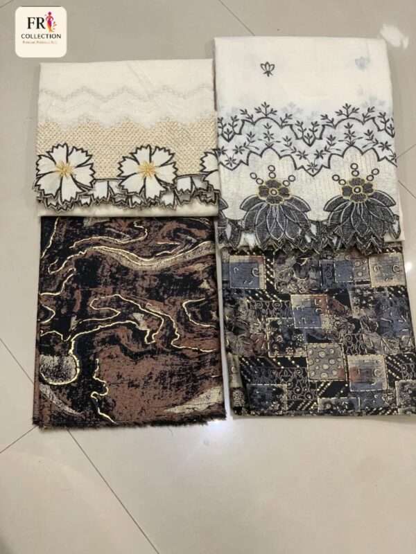 *Imported cotton suit with amazing cutwork bottom* - Image 3