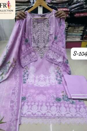 *SAPPHIRE LAUNCHING NEW SERIES OF READYMADE LAWN SUITS* Size : XXL